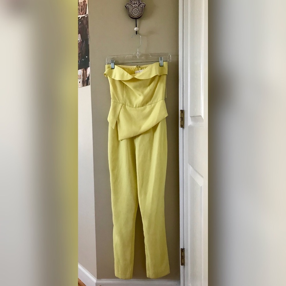 Lavish Alive Yellow Jumpsuit